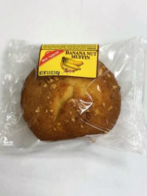 Bon Appetit Banana Nut Muffin - 5 oz 8 ct