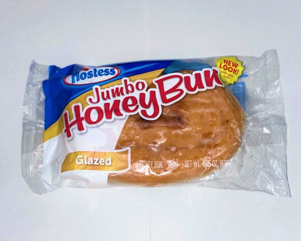 Hostess Single Serve Jumbo Glazed Honey Bun - 4.75 Ounce -36 per case