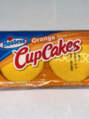 Hostess Single Serve Orange CupCakes - 3.38 Ounce - 36 per case